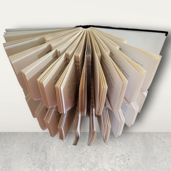 Custom Folded 3D Book Art Decor - Picture 4 of 4